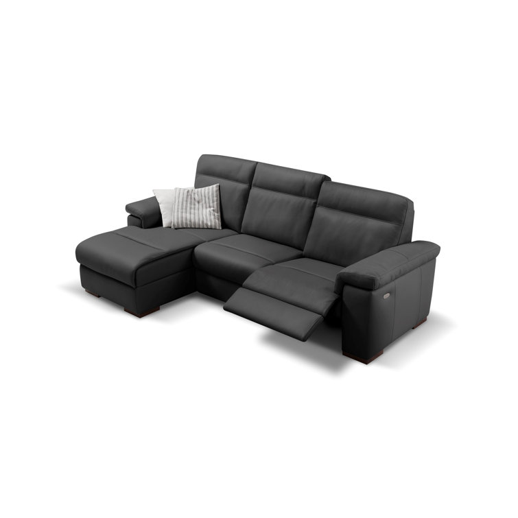 17 Stories Almarosa 3 Piece Leather Corner Sofa Wayfair.co.uk